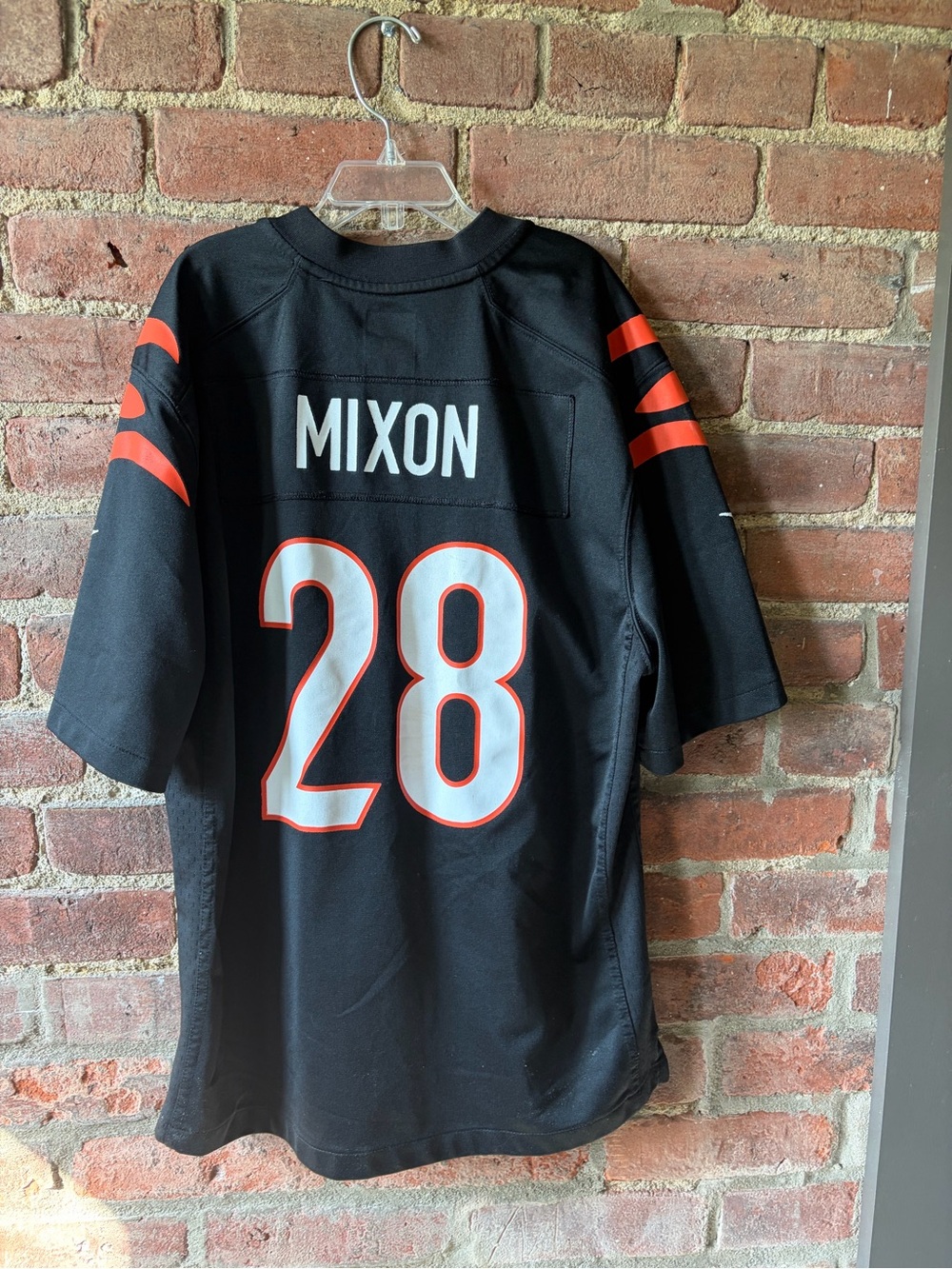Nike Black Bengals #28 Football Jersey size youth large (14/16) - Picture 4 of 4